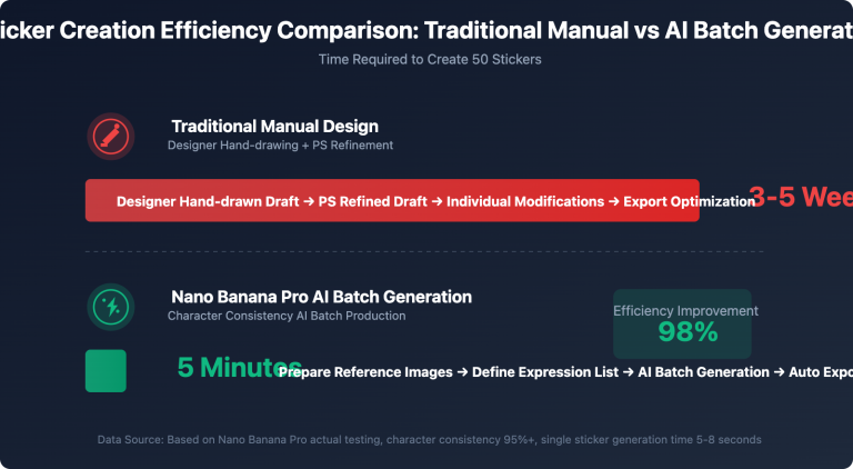nano banana pro emoji sticker batch generation guide en image 0 图示