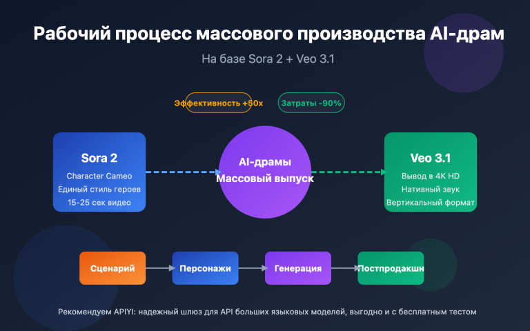 manga drama batch production sora2 veo3 workflow ru image 0 图示