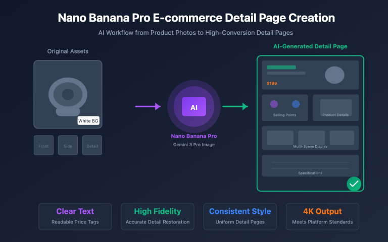 nano banana pro ecommerce product page guide en image 0 图示