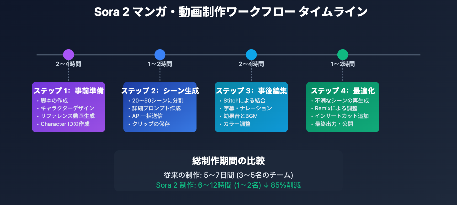 sora-2-ai-comic-drama-production-guide-ja 图示