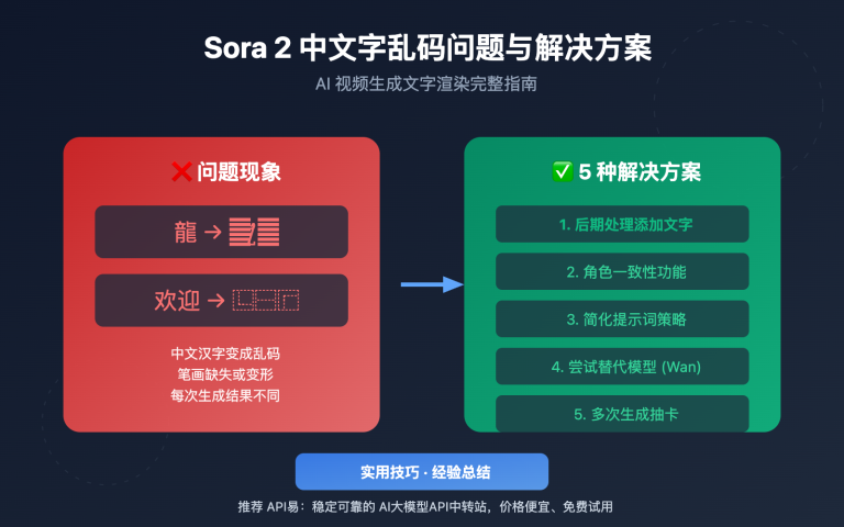 sora 2 chinese text garbled solution image 0 图示