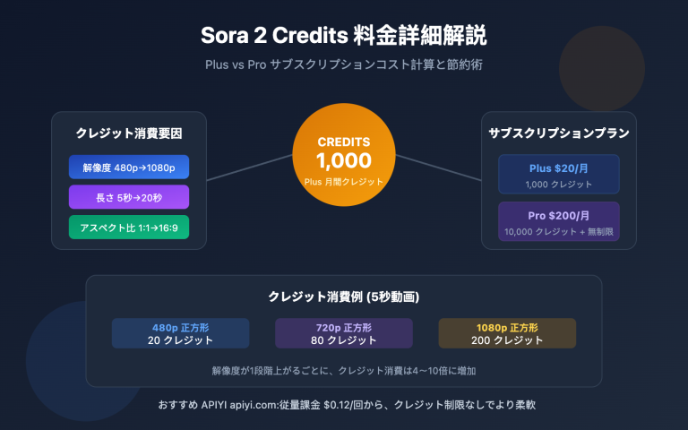 sora 2 credits cost pricing guide ja image 0 图示