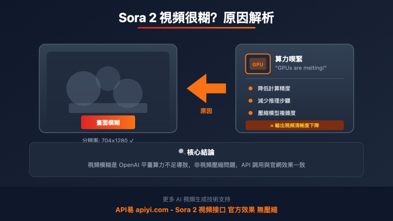 sora 2 video blurry quality issue zh hant image 0 图示