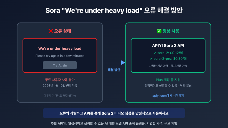 sora under heavy load error solution api ko image 0 图示