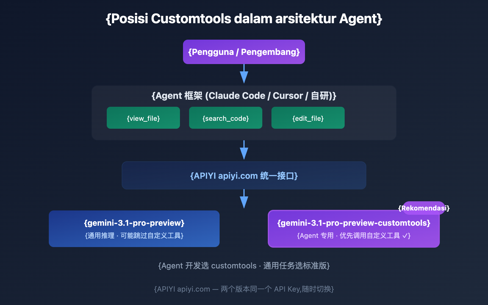 gemini-3-1-pro-preview-customtools-agent-guide-id 图示