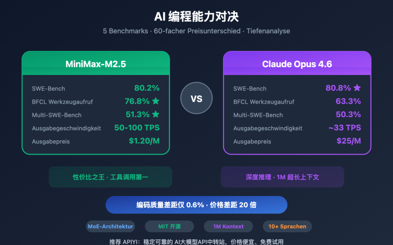 minimax m2 5 vs claude opus 4 6 coding comparison de image 0 图示