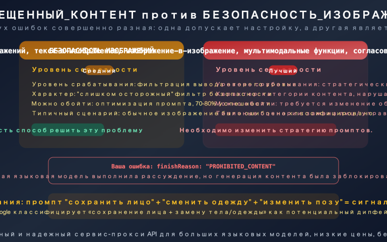 nano banana pro prohibited content error clothing swap prompt fix guide ru image 0 图示