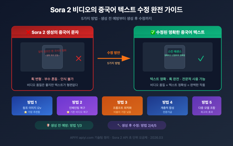 sora 2 chinese text video fix guide ko image 0 图示