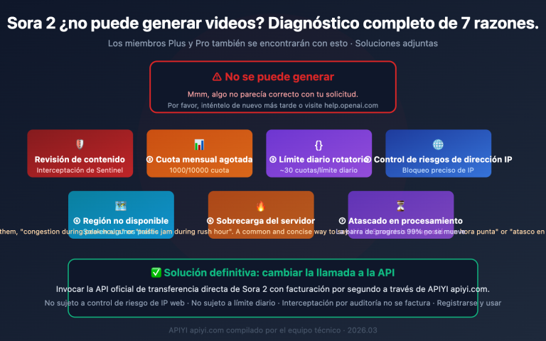 sora 2 unable to generate video solutions es image 0 图示