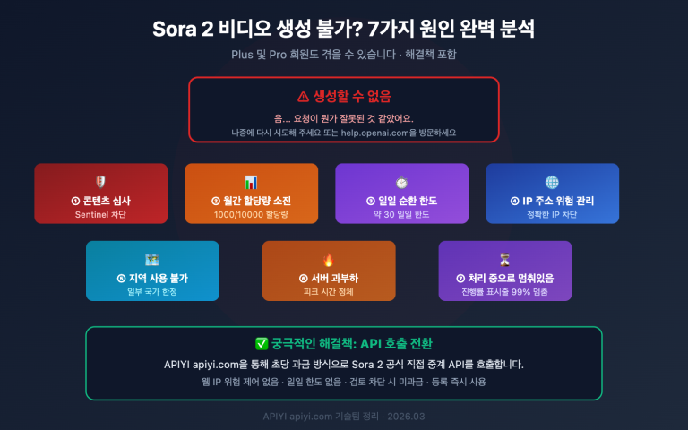 sora 2 unable to generate video solutions ko image 0 图示