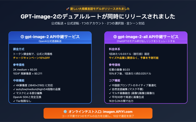 apiyi launches gpt image 2 dual model official reverse ja image 0 图示