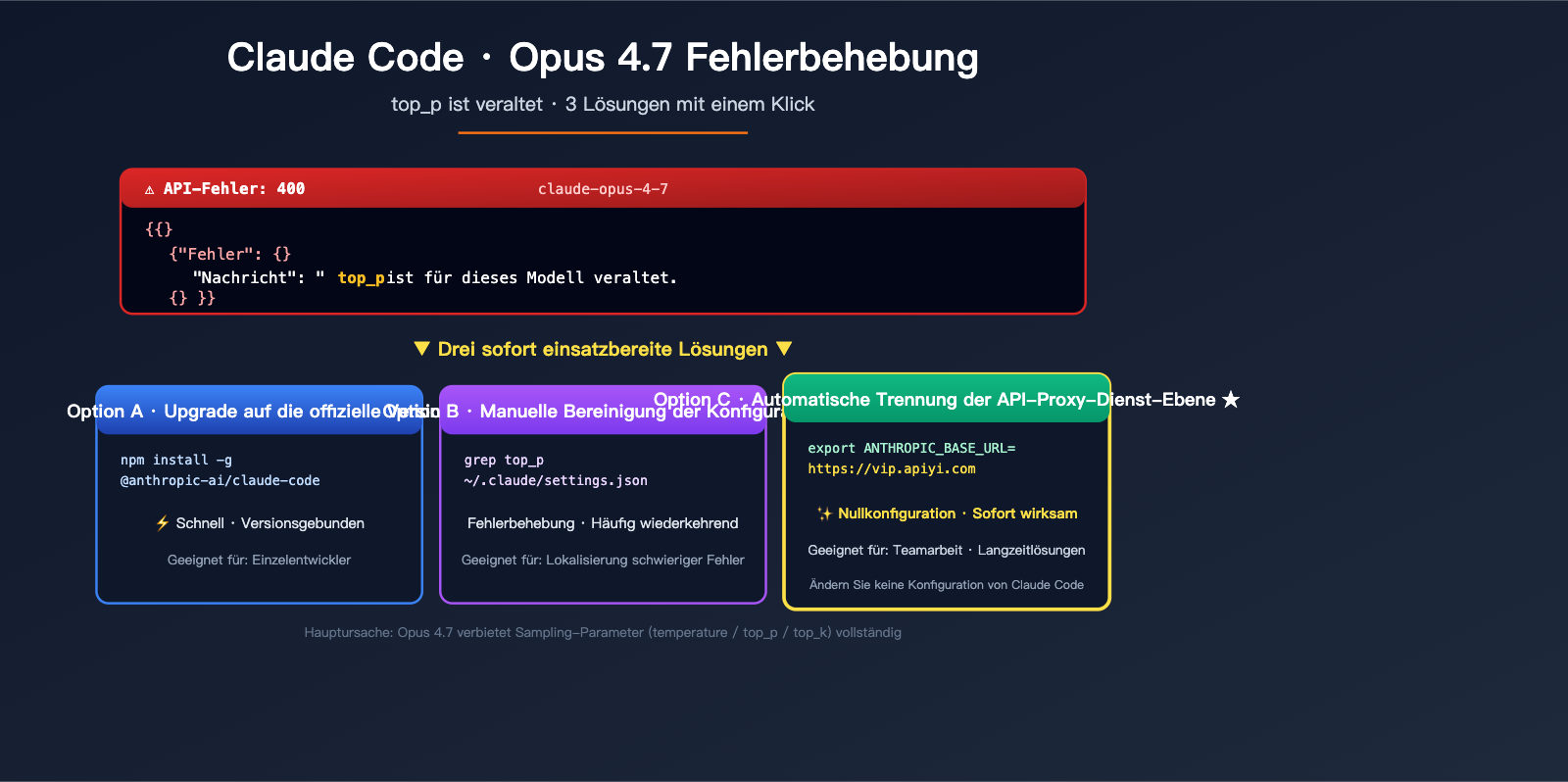 claude-code-opus-4-7-top-p-deprecated-error-fix-de 图示