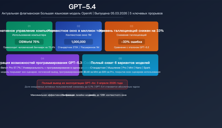 gpt 5 4 flagship model computer use million token context analysis ru image 0 图示