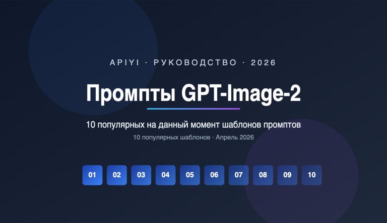 gpt image 2 prompts collection 10 popular templates april 2026 ru image 0 图示