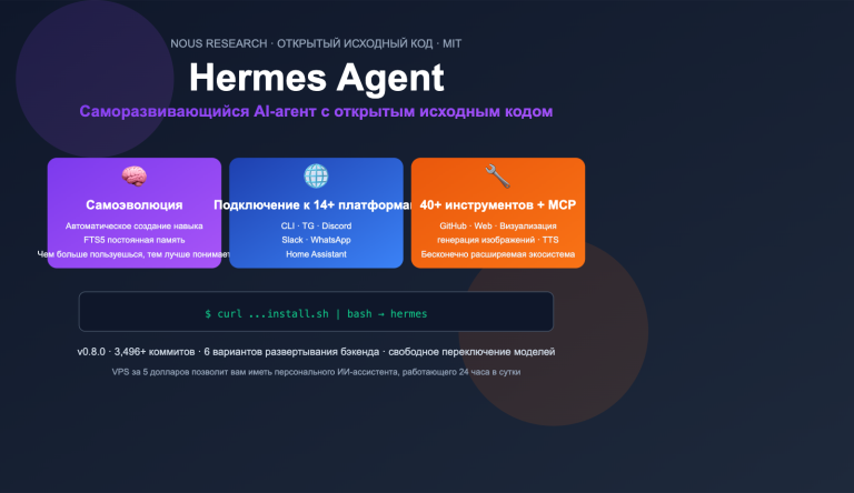 hermes agent introduction beginner guide ru image 0 图示
