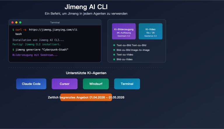 jimeng ai cli agent image video generation terminal guide de image 0 图示