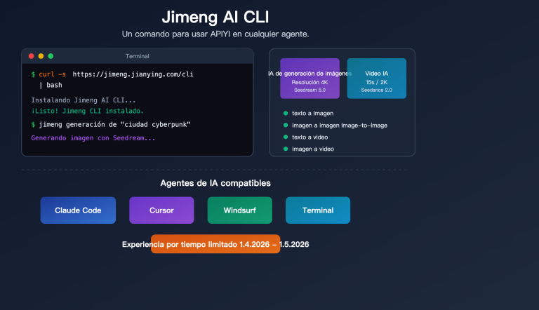 jimeng ai cli agent image video generation terminal guide es image 0 图示