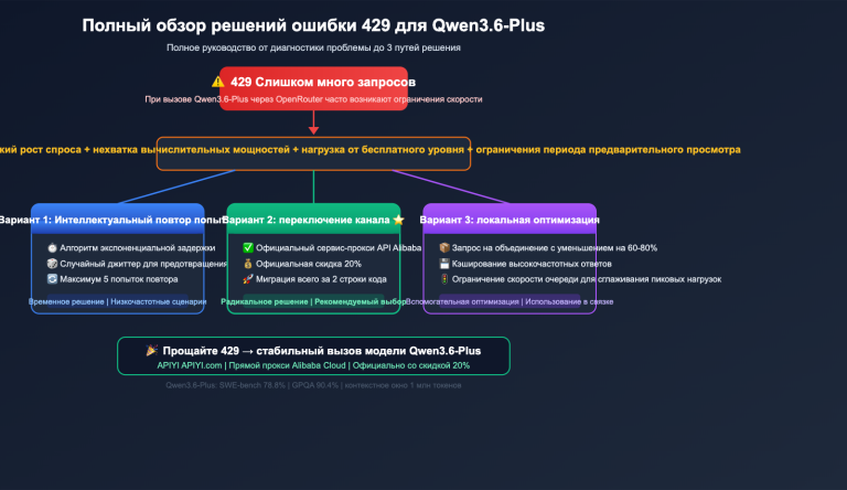 qwen3 6 plus 429 error fix api guide ru image 0 图示