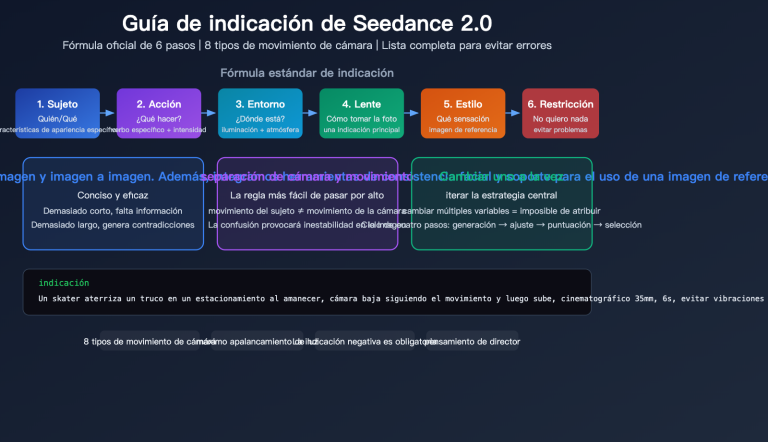 seedance 2 0 prompt guide video generation camera style tips es image 0 图示
