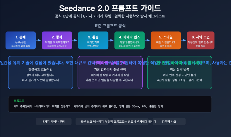 seedance 2 0 prompt guide video generation camera style tips ko image 0 图示