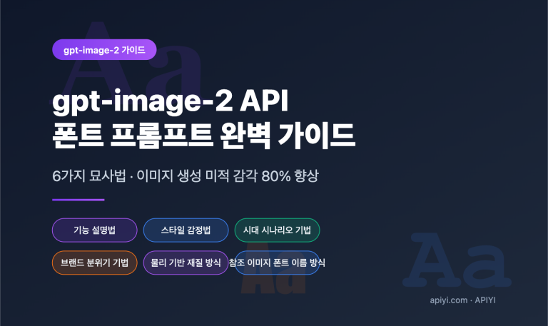 gpt image 2 api font prompt typography guide ko image 0 图示
